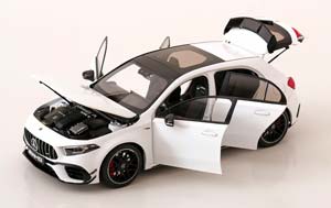 MERCEDES AMG A 45 S 4MATIC+ WHITE — фото 3