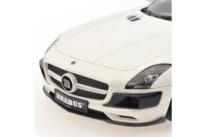 MERCEDES С197 BRABUS 700 BI-TURBO SLS-CLASS COUPE 2012 WHITE — фото 3