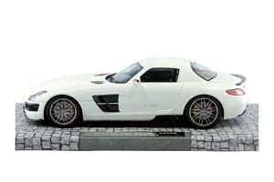 MERCEDES С197 BRABUS 700 BI-TURBO SLS-CLASS COUPE 2012 WHITE — фото 12