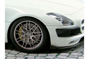 MERCEDES С197 BRABUS 700 BI-TURBO SLS-CLASS COUPE 2012 WHITE — фото 13