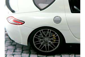 MERCEDES С197 BRABUS 700 BI-TURBO SLS-CLASS COUPE 2012 WHITE — фото 15