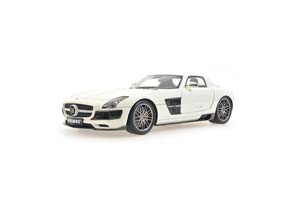 MERCEDES С197 BRABUS 700 BI-TURBO SLS-CLASS COUPE 2012 WHITE — фото 4