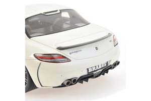 MERCEDES С197 BRABUS 700 BI-TURBO SLS-CLASS COUPE 2012 WHITE — фото 6
