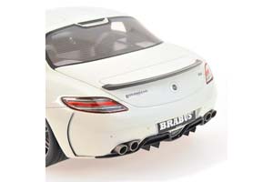 MERCEDES С197 BRABUS 700 BI-TURBO SLS-CLASS COUPE 2012 WHITE — фото 8