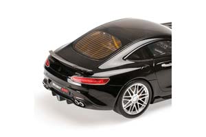 MERCEDES C190 BRABUS 600 FROM STOCK MERCEDES AMG GT-S 2015 BLACK — фото 5