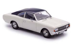 OPEL REKORD C COUPE 1966 WHITE/BLUE — фото 4