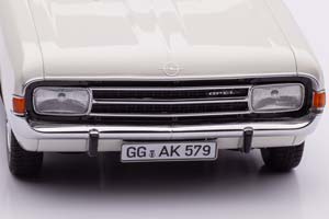 OPEL REKORD C COUPE 1966 WHITE/BLUE — фото 5