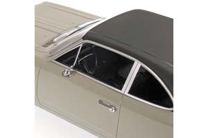 OPEL REKORD C COUPE 1966 LIGHT GREY/BLACK — фото 2