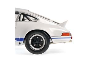 PORSCHE 911 CARRERA RS 2.7 1972 WHITE/BLUE — фото 4
