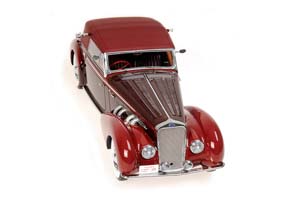 DELAGE D8-120 CONVERTIBLE 1939 DARKRED-METALLIC RED — фото 4