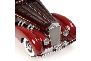 DELAGE D8-120 CONVERTIBLE 1939 DARKRED-METALLIC RED — фото 8