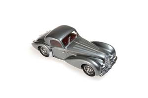 DELAHAYE TYPE 145 V-12 COUPE 1937 GRAY METALLIC LIMITED EDITION 1002 PCS — фото 3