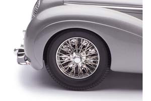 DELAHAYE TYPE 145 V-12 COUPE 1937 GRAY METALLIC LIMITED EDITION 1002 PCS — фото 10