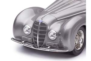 DELAHAYE TYPE 145 V-12 COUPE 1937 GRAY METALLIC LIMITED EDITION 1002 PCS — фото 11