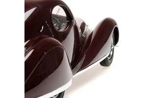 TALBOT-LAGO T150-C-SS COUPE 1937 DARK RED LIMITED EDITION 1002 PCS — фото 3