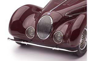 TALBOT-LAGO T150-C-SS COUPE 1937 DARK RED LIMITED EDITION 1002 PCS — фото 14