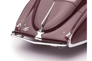 TALBOT-LAGO T150-C-SS COUPE 1937 DARK RED LIMITED EDITION 1002 PCS — фото 15