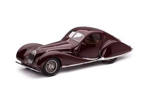 TALBOT-LAGO T150-C-SS COUPE 1937 DARK RED LIMITED EDITION 1002 PCS — фото 19