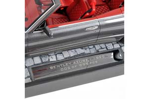 BENTLEY AZURE CABRIO 1998 GRAY METALLIC LIMITED EDITION 999 PCS — фото 8