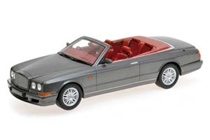 BENTLEY AZURE CABRIO 1998 GRAY METALLIC LIMITED EDITION 999 PCS