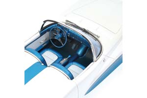 LA SALLE II ROADSTER CONCEPT GM GENERAL MOTORS 1955 WHITE/BLUE — фото 7
