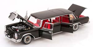 MERCEDES 600 LWB W100 PULLMAN 1963-1981 BLACK — фото 3