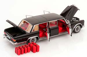 MERCEDES 600 LWB W100 PULLMAN 1963-1981 BLACK — фото 4