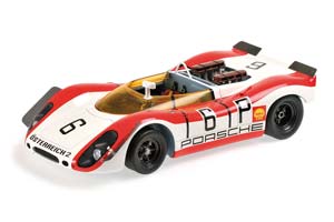PORSCHE 908/02 SPYDER LINS/ATTWOOD 1000 KM NURBURGRING 1969