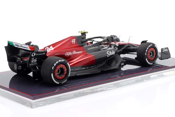 ALFA ROMEO C43 #24 HUNGARY GP FORMULA 1 2023 ZHOU GUANYU / АЛЬФА РОМЕО C43 ГРАН-ПРИ ВЕНГРИИ ФОРМУЛА-1 ЧЖОУ ГУАНЬЮЙ — фото 2
