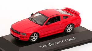 FORD MUSTANG GT 2005 RED ACRYLBOX COULD BE DAMAGED / ФОРД МУСТАНГ ГТ КРАСНЫЙ АКРИЛОВЫЙ БОКС МОЖЕТ БЫТЬ ПОВРЕЖДЕН
