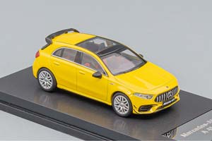 MERCEDES-BENZ AMG A 45 S, YELLOW (ДЛИНА МОДЕЛИ 6-10 СМ) — фото 4