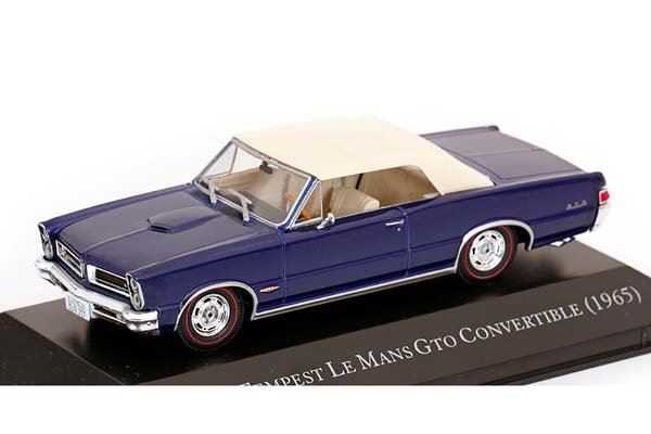 PONTIAC TEMPIST LE MANS GTO CONVERTIBLE 1965 DARKBLUE CREME / ПОНТИАК ТЕМПЕСТ ЛЕ-МАН GTO КАБРИОЛЕТ 1965 ТЕМНО-СИНИЙ С КРЕМОВЫМ