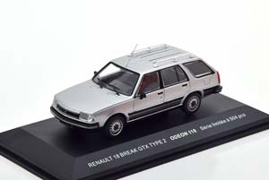 RENAULT 18 GTX BREAK SILVER