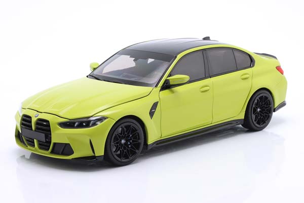 BMW M3 G80 SALOON 2024 LIGHT GREEN BLACK