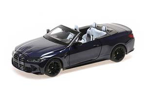 BMW M4 CONVERTIBLE 2021 DARK BLUE METALLIC — фото 6
