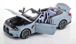 BMW M4 CONVERTIBLE 2021 GREY METALLIC — фото 3