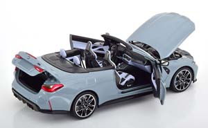 BMW M4 CONVERTIBLE 2021 GREY METALLIC — фото 4