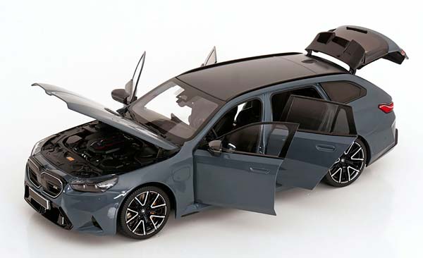 BMW M5 TOURING 2024 GREY METALLIC / БМВ M5 ТУРИНГ СЕРЫЙ МЕТАЛЛИК — фото 3