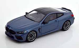 BMW M8 COMPETITION COUPE 2020 GREY BLUE METALLIC