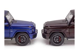 MERCEDES W463 AMG G63 G-CLASS 2018 / МЕРСЕДЕС 463 ГЕЛЕНДВАГЕН СИНИЙ МЕТАЛЛИК — фото 25