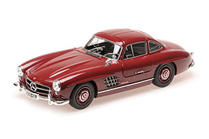 MERCEDES W198 300 SL 1955 DARK RED