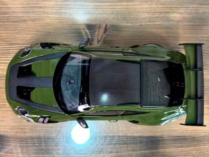 PORSCHE 911 (992) GT3RS 2024 NATO OLIVE/BLACK WHEELS / ПОРШЕ 911 992 GT3 RS NATO ОЛИВКОВЫЙ/ЧЕРНЫЕ КОЛЕСА — фото 9