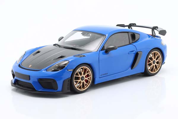 PORSCHE CAYMAN GT4 RS 2024 BLUE CARBON GREY