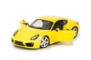 PORSCHE CAYMAN 2012 ЖЕЛТЫЙ — фото 15