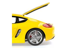 PORSCHE CAYMAN 2012 ЖЕЛТЫЙ — фото 4