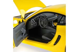 PORSCHE CAYMAN 2012 ЖЕЛТЫЙ — фото 5