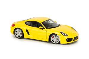 PORSCHE CAYMAN 2012 ЖЕЛТЫЙ — фото 10