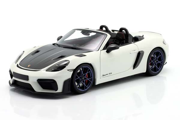 PORSCHE 718 SPYDER RS WEISSACH PACKAGE 2024 WHITE