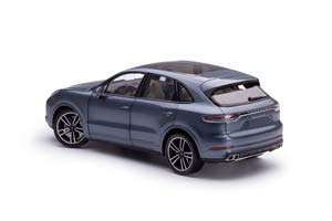 PORSCHE CAYENNE TURBO S 2017 BLUE METALLIC — фото 12