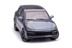 PORSCHE CAYENNE TURBO S 2017 BLUE METALLIC — фото 13